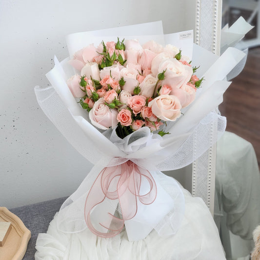 Charming | white pink